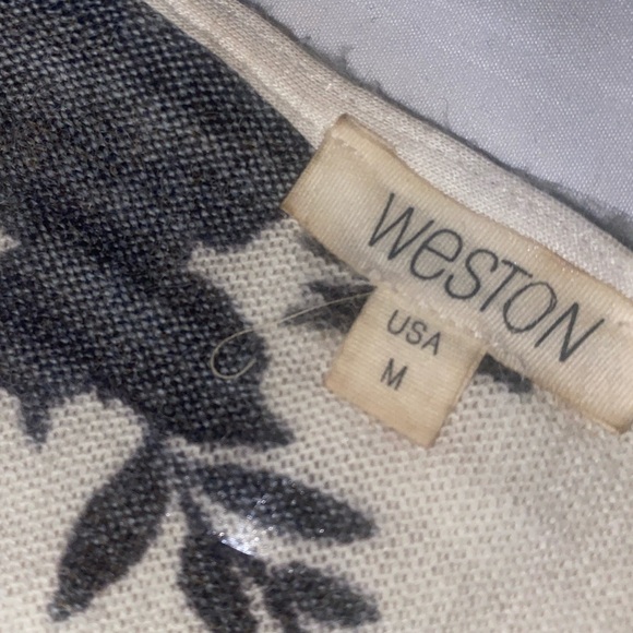 Floral Button Down Cardigan, Size Medium - Picture 4 of 5